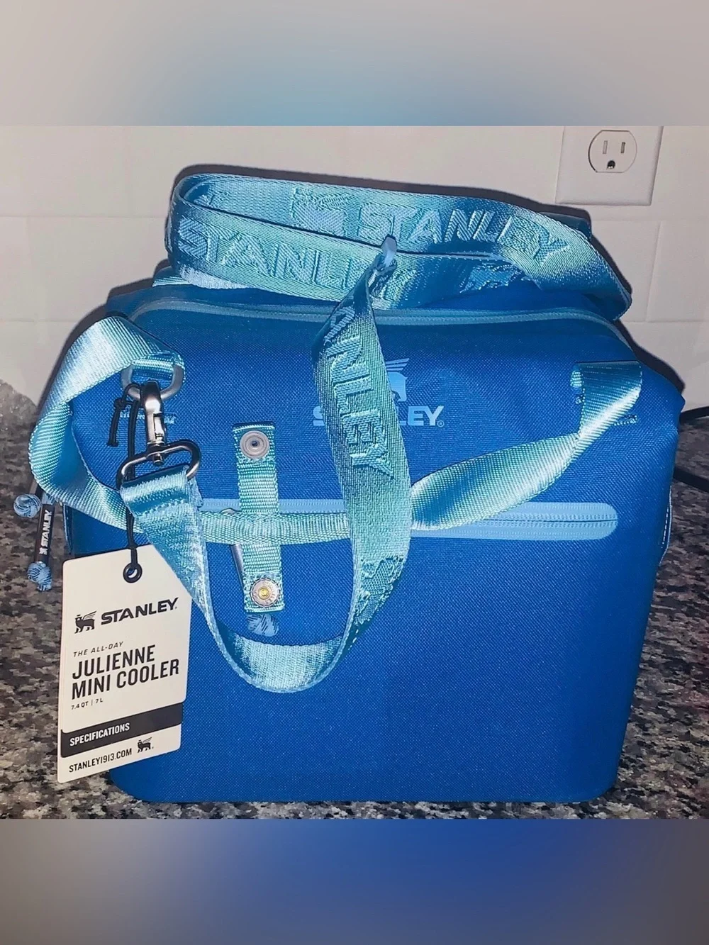 Stanley✨💙⭐️ Blue Julienne Mini Cooler - Picture 4 of 4